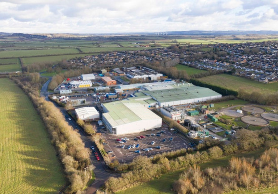 top view of Blackworth Industrial property in Swindon